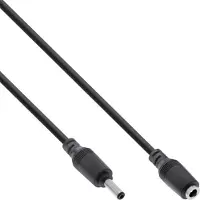 InLine DC plug 3.5x1.35mm extension cable for SmartHome outdoor cam, 5m
