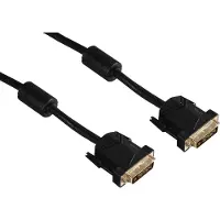 Hama 00125285 DVI kabel 1,8 m DVI-D Zwart