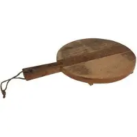 Excellent houseware Serveerplateau mangohout Ø28cm hout Hout Serveerplank