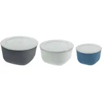 Koziol Schaal Connect Box met Deksel (Set van 3)