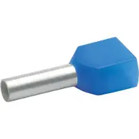 Klauke 87310 Geïsoleerde adereindhulzen met dubbele draad, 2 x 2