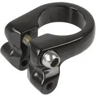M-Wave zadelpenklem m6 inbus 28.6 mm zwart met extra bevestigingspunt
