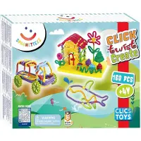Spaghetteez 160 stuks set- flexibele bouwstaafjes- speelgoed 4,5,6,7,8 jaar jongens en meisjes- knutselen meisjes jongens- constructie speelgoed- Montessori speelgoed- educatief speelgoed