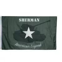 101 Inc Vlag - Sherman Tank