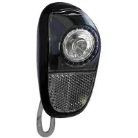 Marwi Union led koplamp mobile smoke/zwart. incl. batterijen (werkplaatsverpakking)