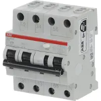 ABB 2CSR256140R1164 Aardlekschakelaar/zekeringautomaat 4-polig 16.0000 A