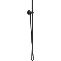 Ivy Aia Algemeen Handdoucheset, slang 150cm, wandhouder met uitlaat en staafhanddouche Mat zwart PED