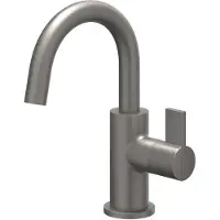 Ivy Aia Fonteinkraan Pact Staand Draaibare Uitloop Geborsteld Metal Black PVD