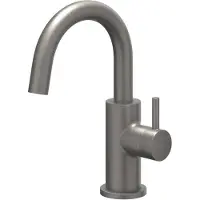 Ivy Aia Bond Fonteinkraan staand model met draaibare uitloop Geborsteld metal black PVD