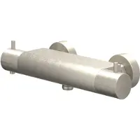 Ivy Aia Bond Douchethermostaatkraan opbouw cooltouch Geborsteld nickel PVD