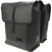 Fastrider Jaxx Dubbele Fietstas Trend Waterdicht - Zwart - 28L per tas