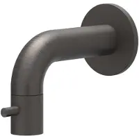 Ivy Aia Fonteinkraan Concord Wandmodel Geborsteld Carbon Black PVD