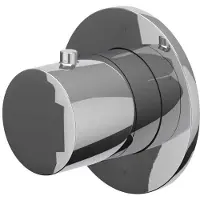 Ivy Aia Bond Afbouwdeel 3-weg stop-omstel symmetry met rond rozet Chroom