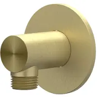 Ivy Aia Toebehoren Wanduitlaat 1/2" RVS316 geborsteld mat goud PVD