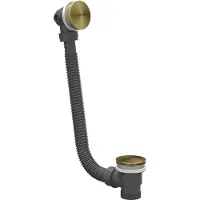 Ivy Aia Badoverloop Vulcombinatie RVS316 Geborsteld Mat Goud PVD