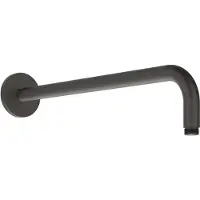 Ivy Aia Wandarm 40 cm 1/2 RVS316 Geborsteld Carbon Black PVD
