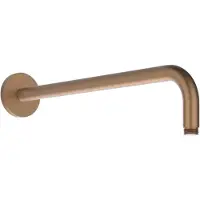 Ivy Aia Wandarm 40 cm 1/2 RVS316 Geborsteld Mat Koper PVD