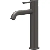 Ivy Aia Wastafelkraan Concord Model M Coldstart RVS316 Geborsteld Carbon Black PVD