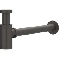 Ivy Aia Design sifon geborsteld carbon black pvd