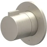 Ivy Aia Pact Afbouwdeel 3-weg Stop-omstel Symmetry - Geborsteld Nickel PVD - Kranen, Badkranen, Inbouw Badkranen - 8718835197582