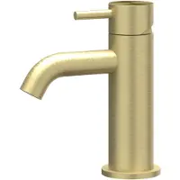 Ivy Aia Wastafelkraan concord model s coldstart rvs316 geborsteld mat goud pvd