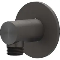 Ivy Aia Toebehoren Wanduitlaat 1/2" RVS316 geborsteld carbon black PVD