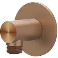 Ivy Aia Toebehoren Wanduitlaat 1/2" RVS316 geborsteld mat koper PVD