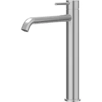 Ivy Aia Concord Eenhendel wastafelmengkraan opbouw model L, coldstart RVS316 geborsteld