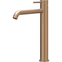 Ivy Aia Wastafelkraan Concord Model L Coldstart RVS316 Geborsteld Mat Koper PVD