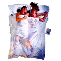Cocoon Travelsheet Double, 100% Silk (Maat - 220 x 180 cm, Kleur - Natural)