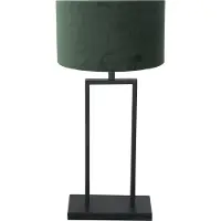 Steinhauer Tafellamp 55cm Stang met groene kap