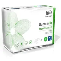 Lille Healthcare Lille Suprem Fit Regular Plus Large - 8 paquets de 26 protections
