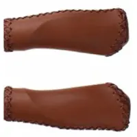 M-Wave Handvatten leer bruin. Lengte: 125/125mm