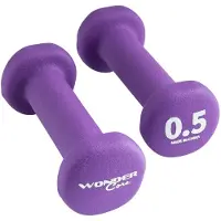 Wonder core - Neoprene Dumbbell - 0,5 KG - Set van 2
