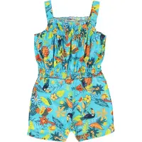 Lemon Beret jumpsuit meisjes - blauw - 152884 - maat 98