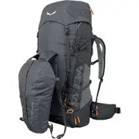 Salewa Sportrugzak 'Alptrek 65 Pro' grijs / oranje / zwart / wit
