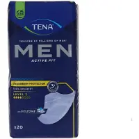 Tena Men Active fit Level 2, 20 stuks . Voordeelbundel met 6 verpakkingen