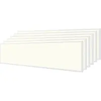 Velvalux LED Paneel 30x120 6 Pack - Velvalux Lumis - LED Paneel Systeemplafond - Natuurlijk Wit 4000K - 40W - Inbouw - Rechthoek