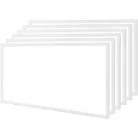 Velvalux LED Paneel 30x60 6 Pack - Velvalux Lumis - LED Paneel Systeemplafond - Helder/Koud Wit 6000K - 24W - Inbouw - Rechthoek