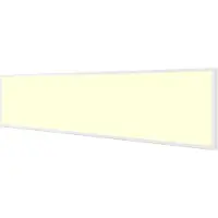 Velvalux LED Paneel 30x120 - Velvalux Lumis - LED Paneel Systeemplafond - Warm Wit 3000K - 40W - Inbouw - Rechthoek - Wit -