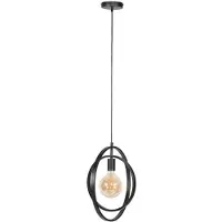 Present Time industrieel hanglamp 1 lamp turn around zwart