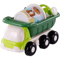 Cavallino Toys Strand Kiepwagen met Emmerset Groen, 5dlg.