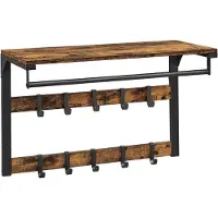 Songmics Hoppa! Songmics Wandkast Met Plank Industriele Stijl