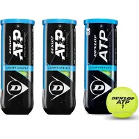 Dunlop ATP Championship Tennisballen - geel - 9 stuks