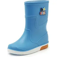 Gevavi Novi regenlaarzen blauw Jongens Rubber Printopdruk - maat 23