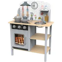 Tooky Toy Wooden Kitchen Set 10 Pieces Groen