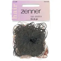 Zenner 2x Elastieken Rubber In Etui Zwart En Bruin 500 Stuks