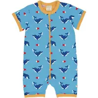 Maxomorra Rompersuit SS DOLPHIN 62/68