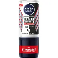 Nivea 6x Nivea Men Max Protection Roll-on Black & White 50 Ml