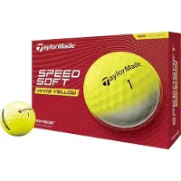 TaylorMade SpeedSoft gele golfbal